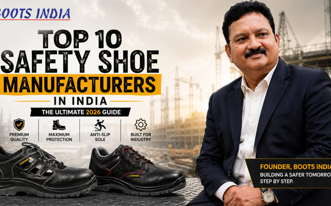 Top 10 Safety Shoe Manufacturers in India (2026 Guide)