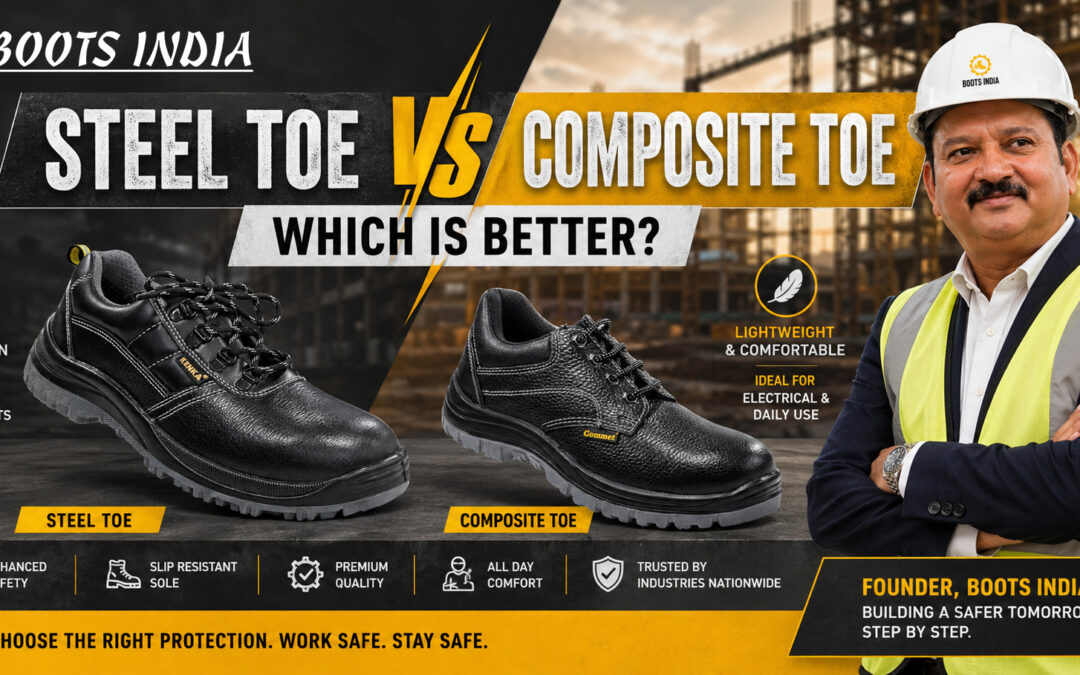 Steel Toe vs Composite Toe Safety Shoes: Which is Better?